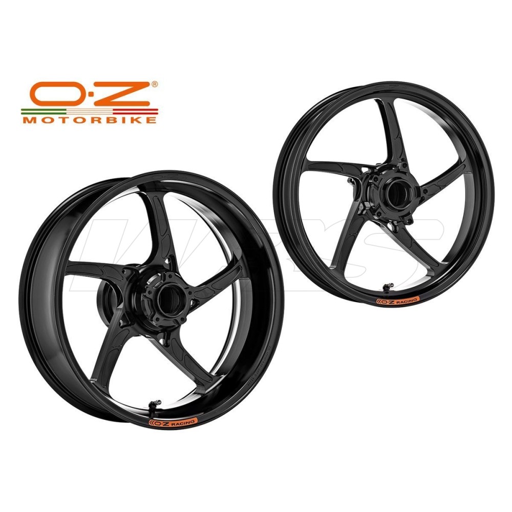 PAR DE LLANTAS DE ALUMINIO OZ RACING FOLD APRILIA TUONO V4 1000 / 1100 2010-2023