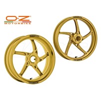 PAREJA DE LLANTAS DE ALUMINIO DE UNA CARA PIEGA R OZ RACING DUCATI MONSTER S4R / S4RS TESTASTRETTA 2006-2008