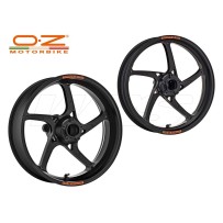 PAR DE LLANTAS DE ALUMINIO DOBLADO OZ RACING SUZUKI GSX-R 600 2011-2018