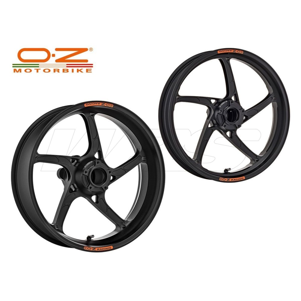 PAR DE LLANTAS DE ALUMINIO DOBLADO OZ RACING HONDA CBR 1000 RR FIREBLADE 2008-2016