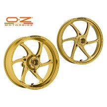 OZ PAIR OF GASS RS-A ALUMINUM RIMS RACING APRILIA DORSODURO 1200 2010-2018