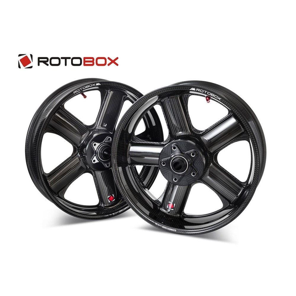 PAR DE LLANTAS DE CARBONO ROTOBOX RBX2 DUCATI PANIGALE V4 / S 2025