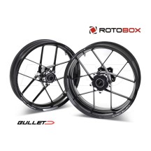 PAR DE LLANTAS DE CARBONO ROTOBOX BULLET SUZUKI KATANA 2019-2020
