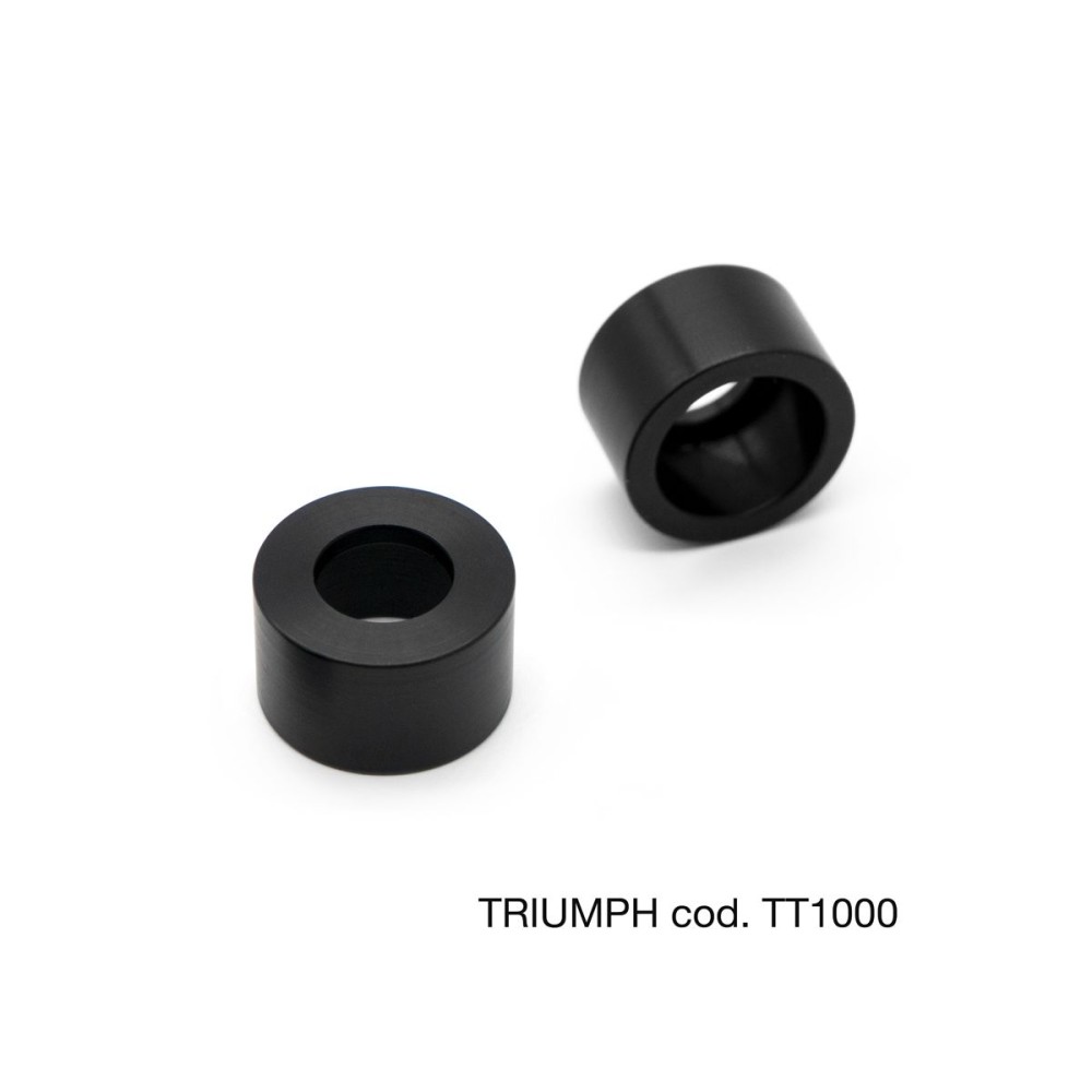 PAR DE ADAPTADORES DE MANILLAR BARRACUDA TRIUMPH STREET TWIN \ BONNEVILLE