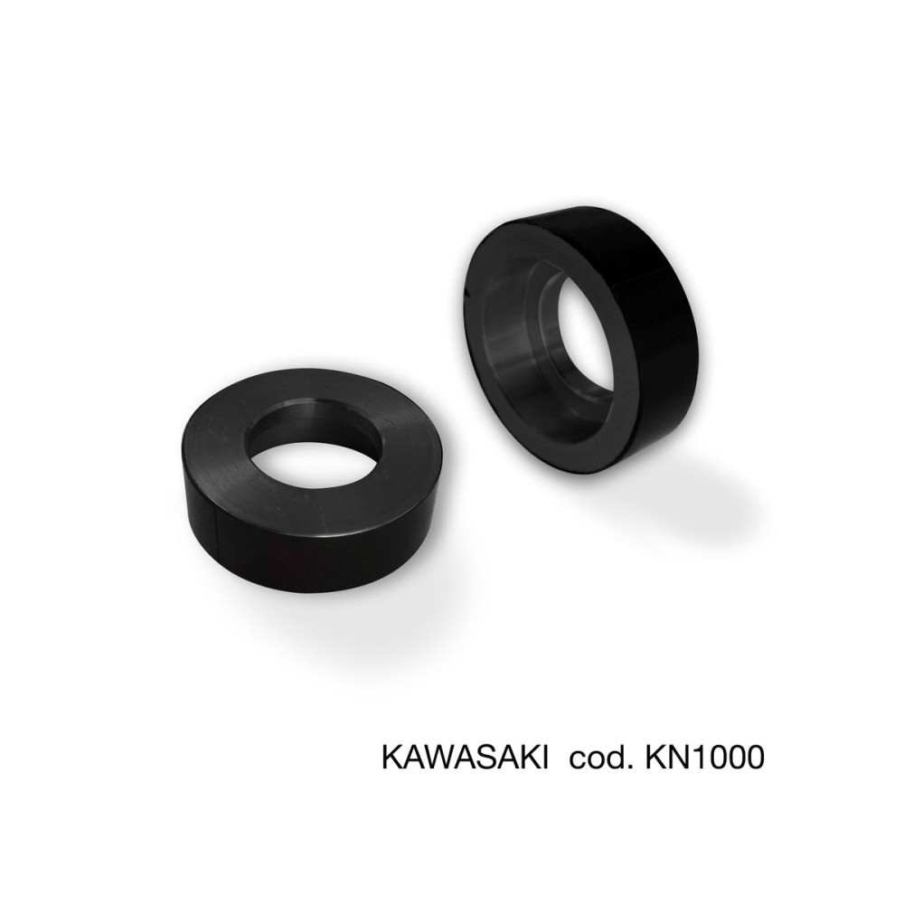 PAR DE ADAPTADORES DE MANILLAR BARRACUDA KAWASAKI ER6-N 2012-2016