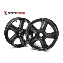 PAR DE LLANTAS DE CARBONO DE UNA CARA ROTOBOX RBX2 DUCATI MONSTER 1100 2003+