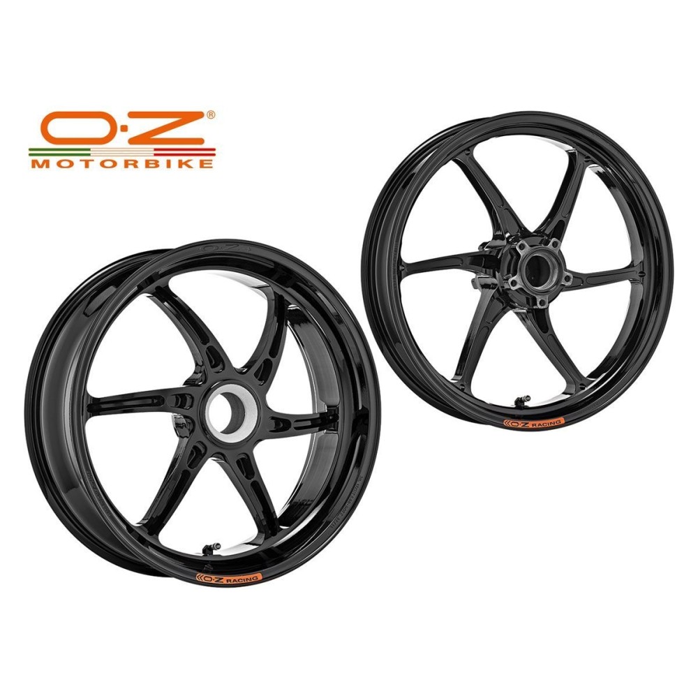 COPPIA CERCHI MAGNESIO CATTIVA OZ RACING MONOBRACCIO MV AGUSTA RIVALE 800 2011-2023
