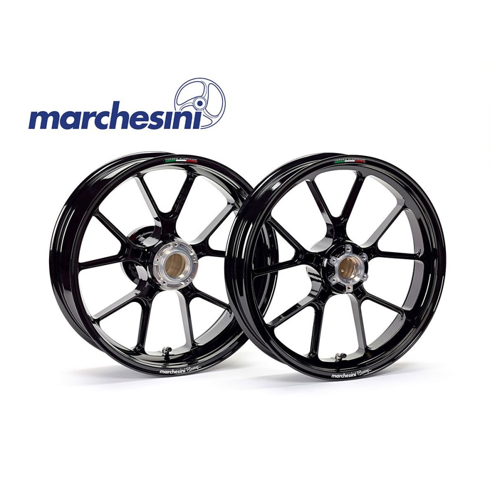 PAR DE LLANTAS DE MAGNESIO MARCHESINI M10RS CORSE KAWASAKI ZX-10 R 2016-2019