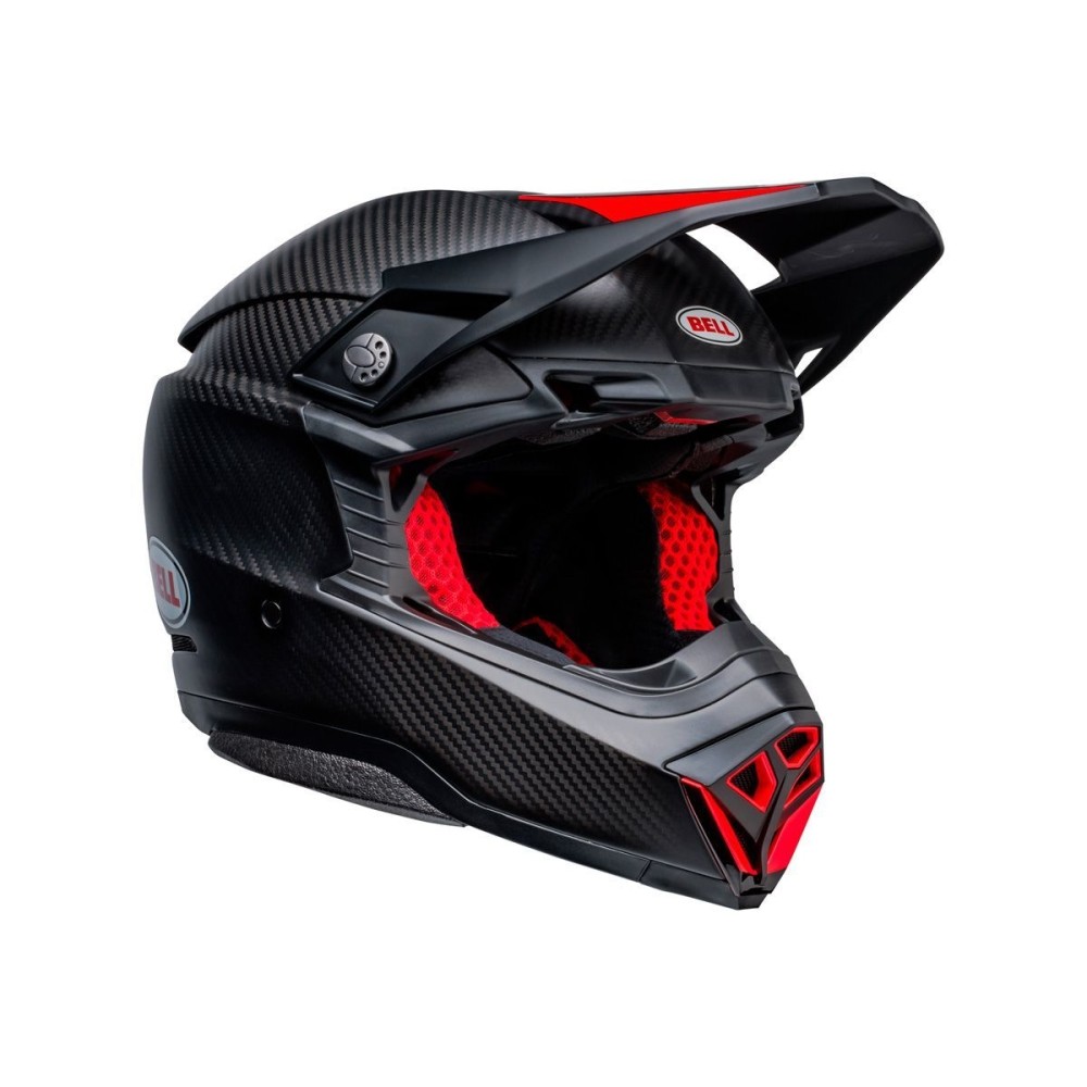 CASCO OFF ROAD BELL MOTO-10 SPHERICAL 2023 NEGRO / ROJO