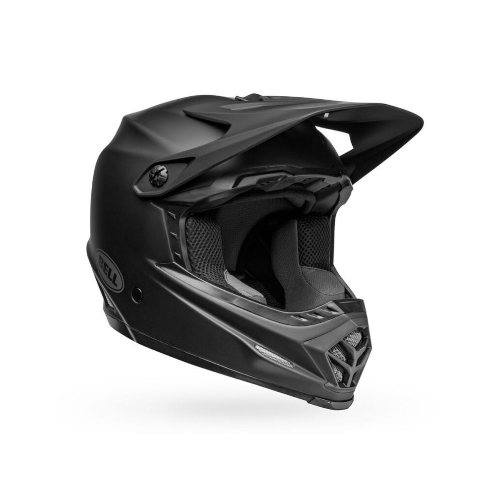 CASCO TODOTERRENO BELL MOTO-9 JUVENIL NEGRO MATE
