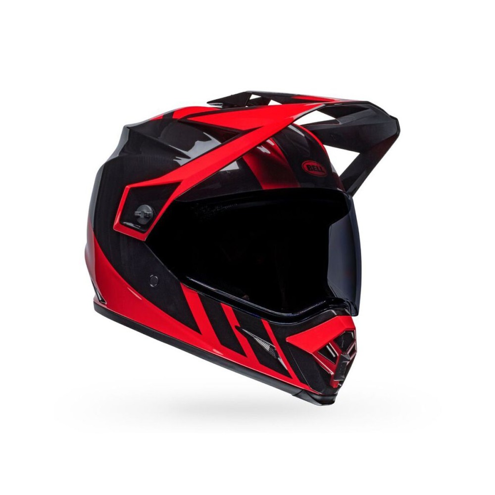 CASCO OFF ROAD BELL MX-9 ADV MIPS DASH NEGRO Y ROJO