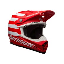 CASCO OFF ROAD BELL MOTO-9 MIPS FASTHOUSE SIGNIA ROJO Y BLANCO