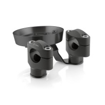 AZ203 KIT TORRETAS DE MANILLAR CONICO + SOPORTE RIZOMA DUCATI SCRAMBLER ICON 15-16