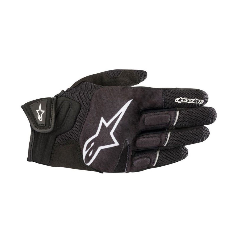 GUANTES CARRETERA ALPINESTARS ATOM NEGRO/BLANCO