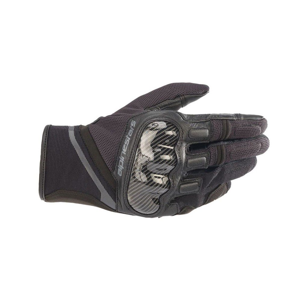 GUANTES CARRETERA ALPINESTARS CHROME NEGRO/GRIS