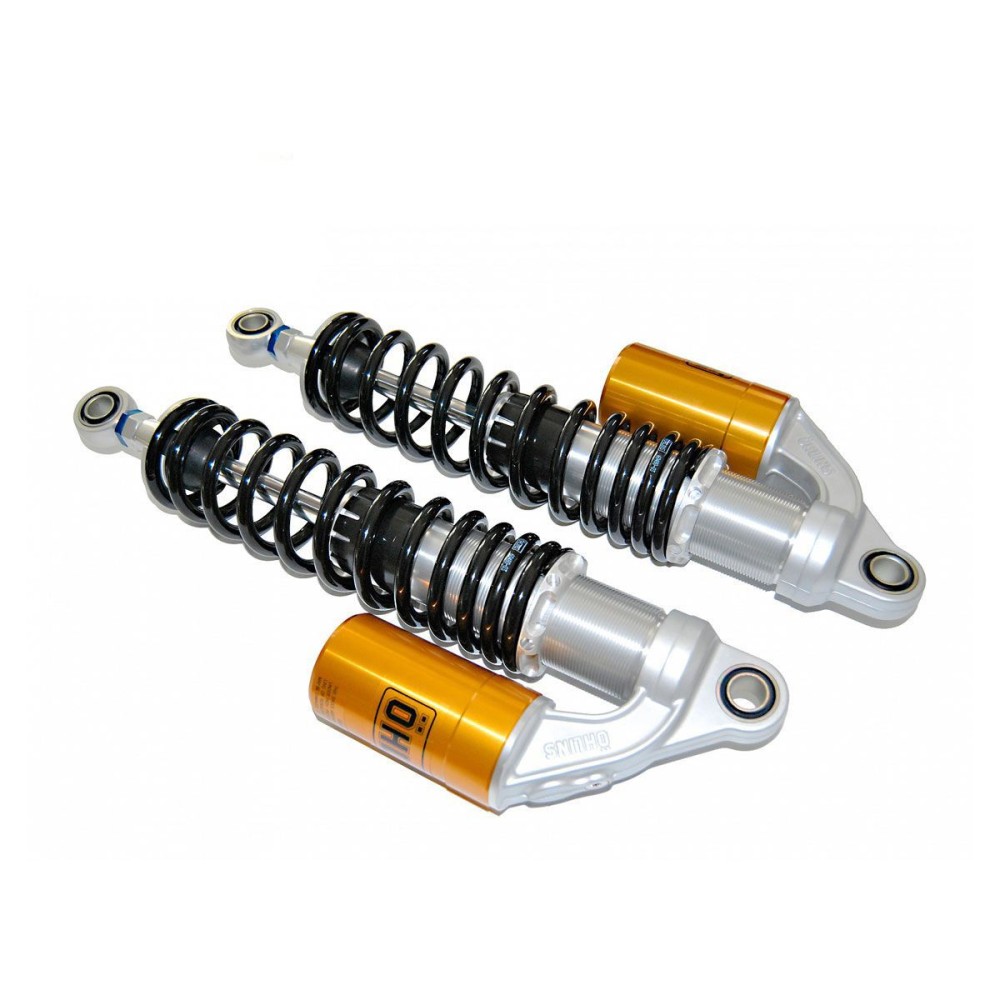 PAR DE AMORTIGUADORES OHLINS S36PL CON MUELLES NEGROS MOTO GUZZI V7 IV 850 TROFEO 2022-2023 PAR DE AMORTIGUADORES OHLINS S36PL CON MUELLES NEGROS MOTO GUZZI V7 IV 850 TROFEO 2022-2023