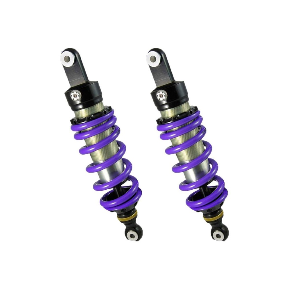 PAR DE AMORTIGUADORES TRASEROS 2 AJUSTES. HIPERPRO BMW C 400 GT / X 2018-2021 PAR DE AMORTIGUADORES TRASEROS 2 AJUSTES. HIPERPRO BMW C 400 GT / X 2018-2021