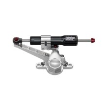 KIT197A2 KIT AMORTIGUADOR DE DIRECCIÓN RACING DE DOBLE TUBO NEGRO DUCATI PANIGALE V2 2020-2024