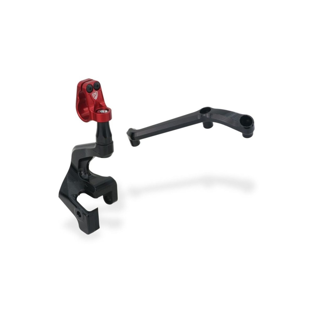 SOPORTE AMORTIGUADOR DE DIRECCIÓN + ELEVADOR CNC RACING DUCATI MULTISTRADA V4 / S / RALLY 2021-2024 SOPORTE AMORTIGUADOR DE DIRECCIÓN + ELEVADOR CNC RACING DUCATI MULTISTRADA V4 / S / RALLY 2021-2024