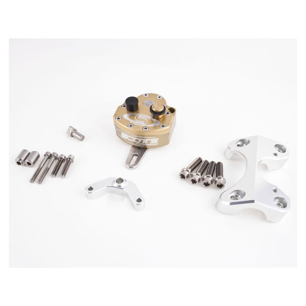 KIT COMPLETO DE AMORTIGUADOR DE DIRECCIÓN ROTATIVA MOTOCORSE SCOTTS MV AGUSTA BRUTALE 910 S 2005-07