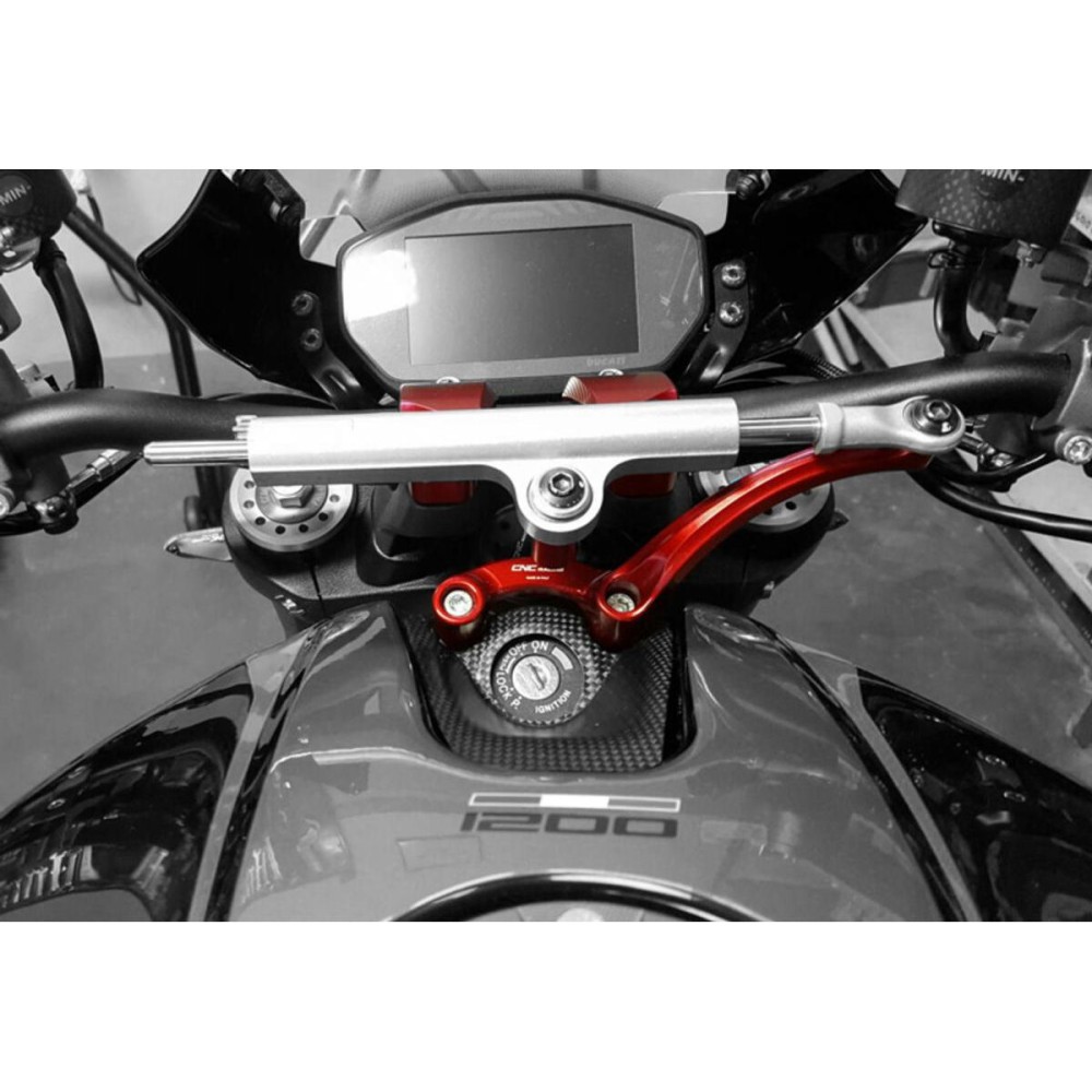 SOPORTE AMORTIGUADOR DE DIRECCIÓN CNC RACING DUCATI MONSTER 1200 R 2016-19 SOPORTE AMORTIGUADOR DE DIRECCIÓN CNC RACING DUCATI MONSTER 1200 R 2016-19