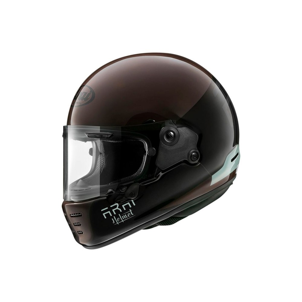 CASCO COMPLETO ARAI CONCEPT-XE REACT BROWN 22-06