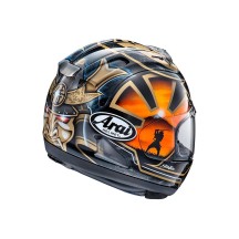 CASCO COMPLETO ARAI RX-7 V EVO PEDROSA GOLD SPIRIT