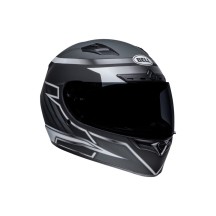 CASCO INTEGRAL BELL QUALIFIER DLX MIPS RAISER NEGRO Y BLANCO MATE