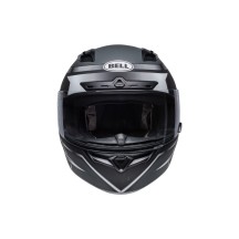CASCO INTEGRAL BELL QUALIFIER DLX MIPS RAISER NEGRO Y BLANCO MATE