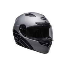 CASCO INTEGRAL BELL QUALIFIER DLX MIPS ACE 4 NEGRO Y GRIS BRILLANTE