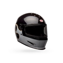 CASCO INTEGRAL BELL ELIMINATOR STOCKWELL NEGRO Y BLANCO