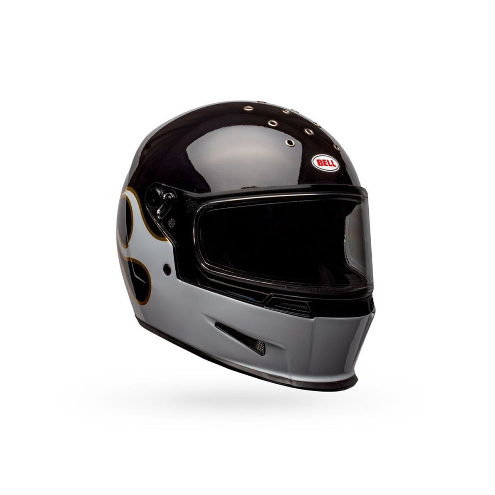 CASCO INTEGRAL BELL ELIMINATOR STOCKWELL NEGRO Y BLANCO