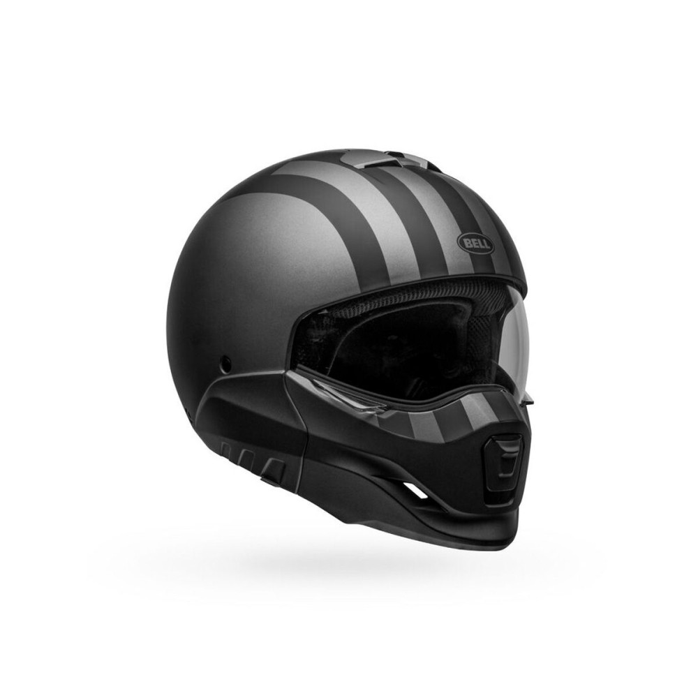 CASCO BELL BROOZER FREE RIDE MODULAR NEGRO Y GRIS MATE CASCO BELL BROOZER FREE RIDE MODULAR NEGRO Y GRIS MATE