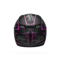 CASCO INTEGRAL BELL QUALIFIER STEALTH NEGRO Y ROSA CAMO MATE