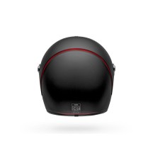CASCO INTEGRAL BELL ELIMINATOR VANISH MATE NEGRO Y ROJO
