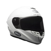 CASCO INTEGRAL BELL STAR DLX MIPS SOLID BLANCO BRILLO