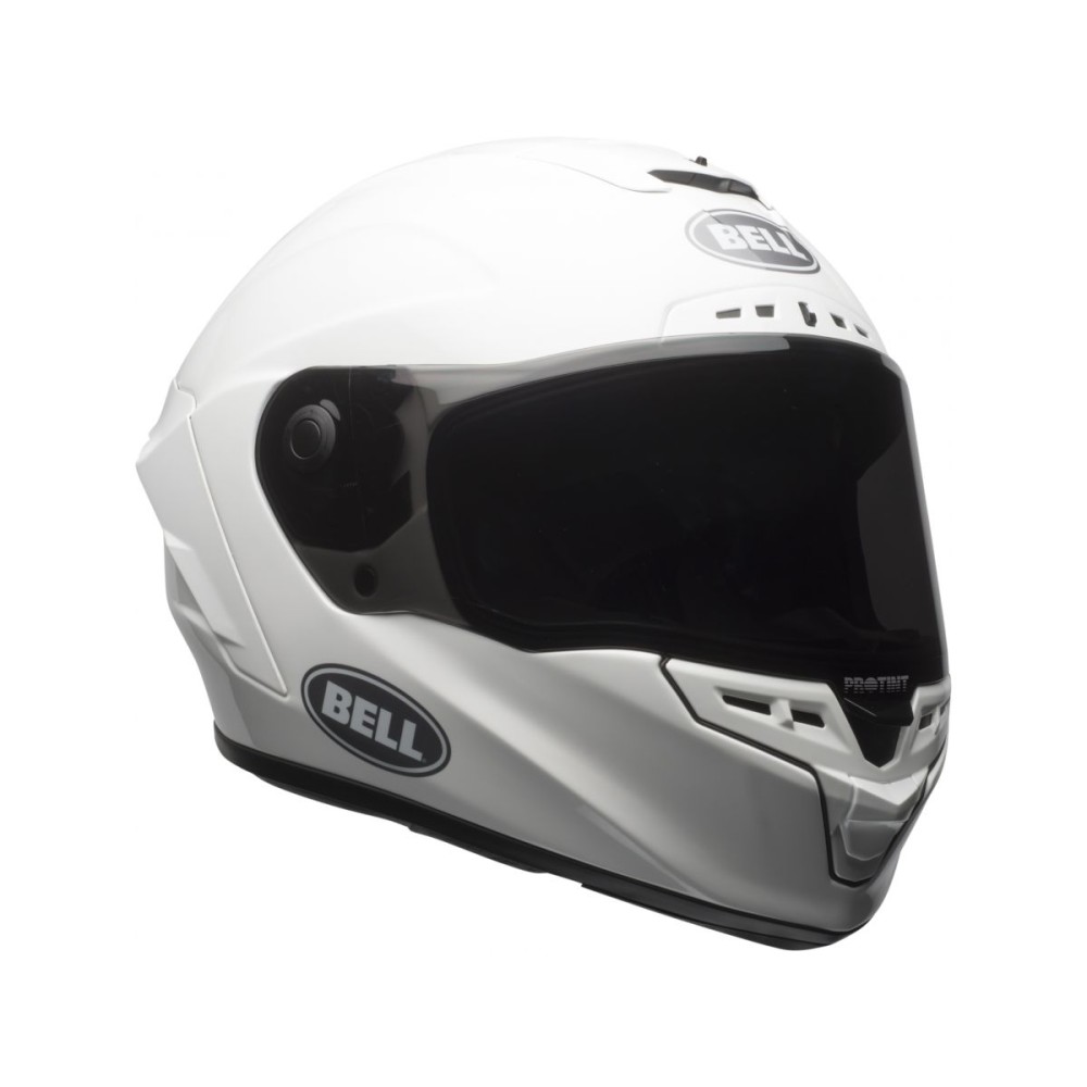 CASCO INTEGRAL BELL STAR DLX MIPS SOLID BLANCO BRILLO