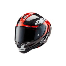 ALPINESTARS SUPERTECH R10 ELEMENT ECE 06 FULL HELMET RED-BLACK