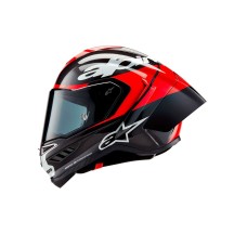 ALPINESTARS SUPERTECH R10 ELEMENT ECE 06 FULL HELMET RED-BLACK