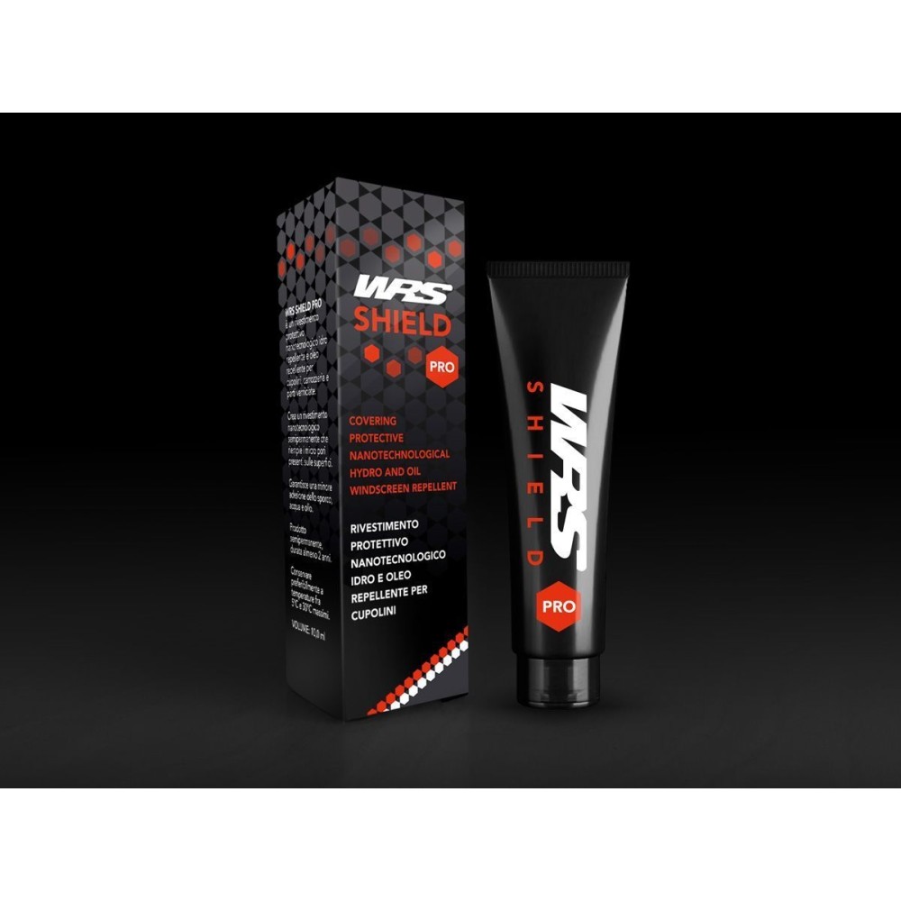 WRS SHIELD PRO RECUBRIMIENTO PROTECTOR PARABRISAS NANOTECNOLÓGICO REPELENTE 10ML NO INFLAMABLE