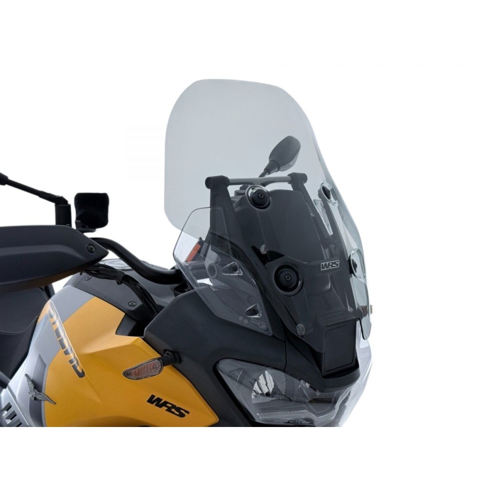 PANTALLA CAPONORD CON RADAR AHUMADO WRS MOTO GUZZI STELVIO 2024-2025