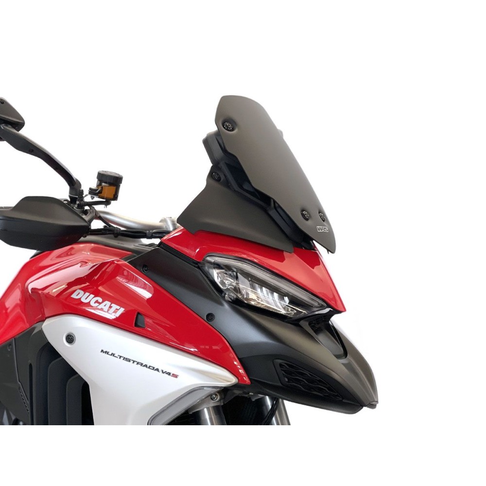 PARABRISAS SPORT NEGRO MATE WRS DUCATI MULTISTRADA V4 / S / SPORT / RALLY 2020-2025 PARABRISAS SPORT NEGRO MATE WRS DUCATI MULTISTRADA V4 / S / SPORT / RALLY 2020-2025