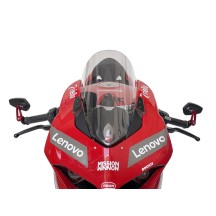 PANTALLA HIGH RACE WRS TRANSPARENTE +45MM DUCATI PANIGALE V2 2020-2024