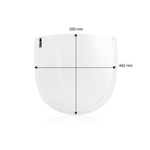 PARABRISAS TRANSPARENTE WRS ESTÁNDAR CAGIVA MITO 125 SERIES 1