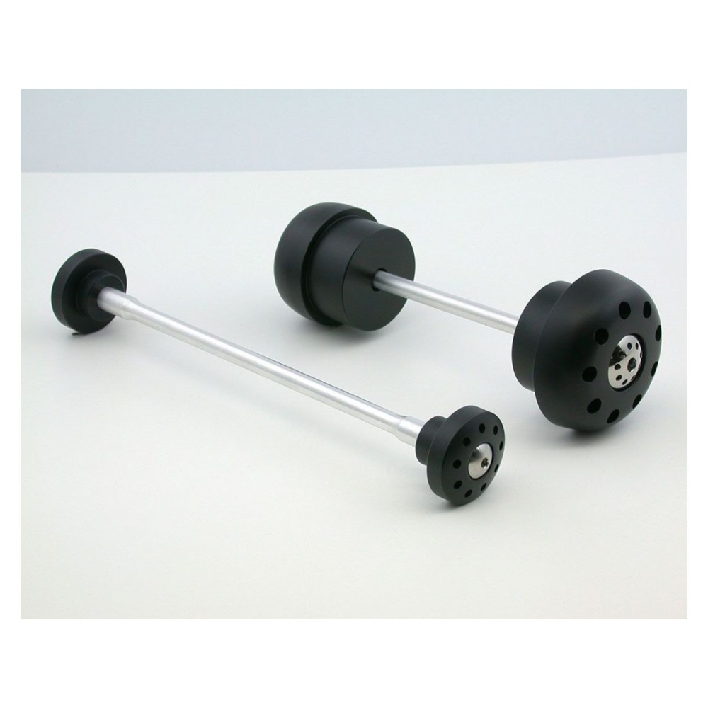 CORREDERA DE PROTECCIÓN DEL EJE DE LA RUEDA DELANTERA CON TORNILLOS DE TITANIO MOTOCORSE MV AGUSTA BRUTALE 989 R 2008-09