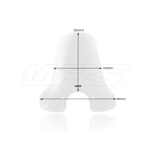 PARABRISAS TOURING TRANSPARENTE WRS PIAGGIO VESPA GTS 125 2014-2018