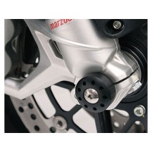 DESLIZADOR EJE RUEDA DELANTERA CON TORNILLOS DE TITANIO MOTOCORSE MV AGUSTA BRUTALE 1090 CORSA 2013