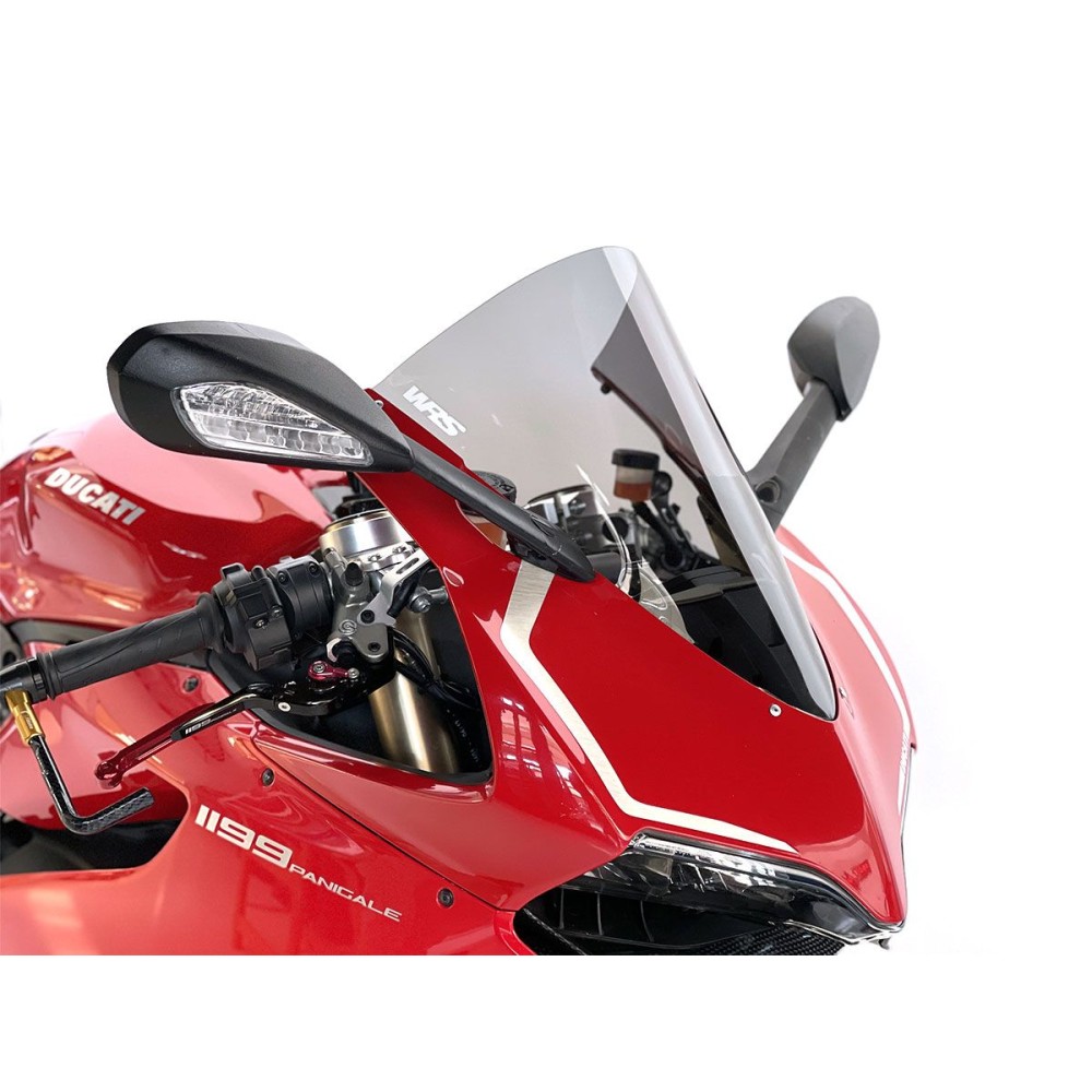 PARABRISAS ALTO RACE WRS AHUMADO DUCATI PANIGALE 1199 / R / S 2012-2017 PARABRISAS ALTO RACE WRS AHUMADO DUCATI PANIGALE 1199 / R / S 2012-2017