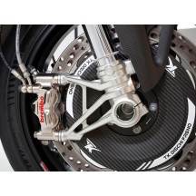 KIT DE MONTAJE RADIAL SBK MOTOCORSE PARA HORQUILLAS SHOWA 108MM DUCATI STREETFIGHTER V4 20-24