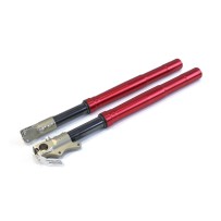 HORQUILLA AJUSTABLE MARZOCCHI 43MM ROJO ACERO NEGRO UNIVERSAL